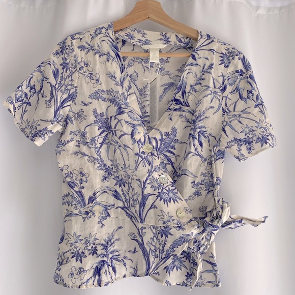 Linen top - Picture 1 of 7